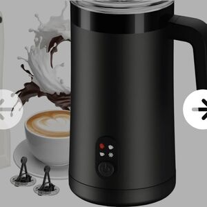 Electric Milk Frother - Black